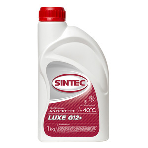 SINTEC 1 antifreeze( к) Антифриз   Красный  1,0кг   SINTEC LUX   40 С  G12+ 