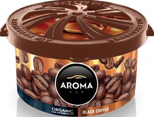 AROMA CAR 92102-OR Аромат ORGANIC (BLACK COFFE)  Банка 