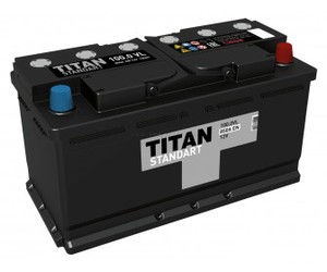 TITAN 6CT-100.0 VL/ST Акб   Свинц./кислот. европ. 100AЧ    STANDART  12V  850A  R+ 