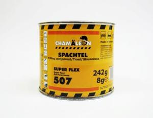 Chamaleon 15072 Шпатлёвка Flex - 0,25 кг. чёрная  2-комп. полиэфир. для пластиков