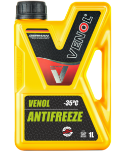 VENOL 1 antifreeze(3215) Антифриз   Желтый  1,0кг   VENOL  (3215)  40 С  G11 