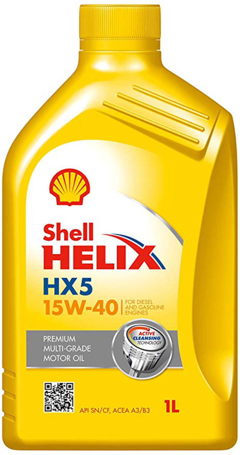 SHELL HELIX-1L Масло авто моторн.   15W40 HELIX   1L  Минерал.