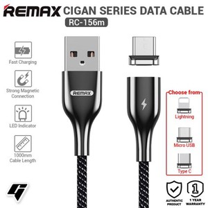 REMAX RC-156m АКСЕССУАРЫ Шнур USB/ANDROID  1m на магните, с подсветкой