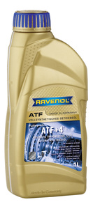 RAVENOL ATF+4 Масло трансмис.   АКПП ATF+4   1L  красн. Трансмисс.гидравл.жидкость 