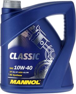 MANNOL CLASS-4L Масло авто моторн.   10W40 CLASSIC  4L  П/СИНТ