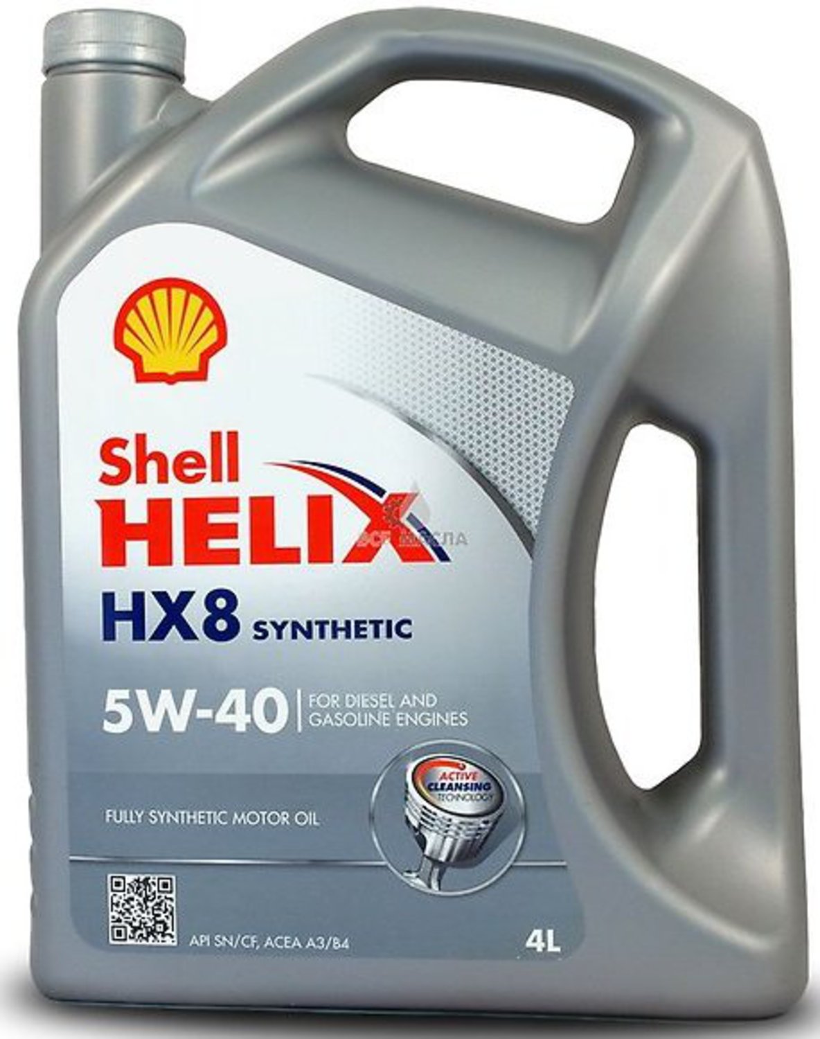 SHELL HX 8-4L Масло авто моторн.    5W40 HELIX HX8   4L  СИНТ.