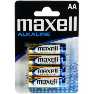 MAXELL R6 U4 Батарейка   Стандартные ALKALINE R6 U4   1.5V (в блист. 4шт.) 